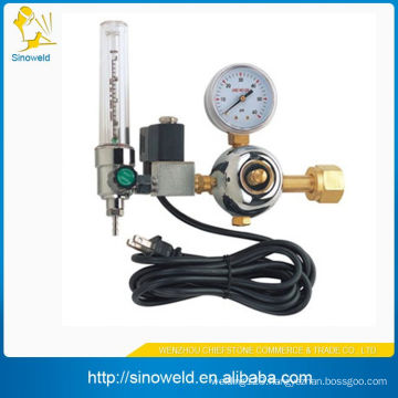 medical oxygen regulator with flowmeter